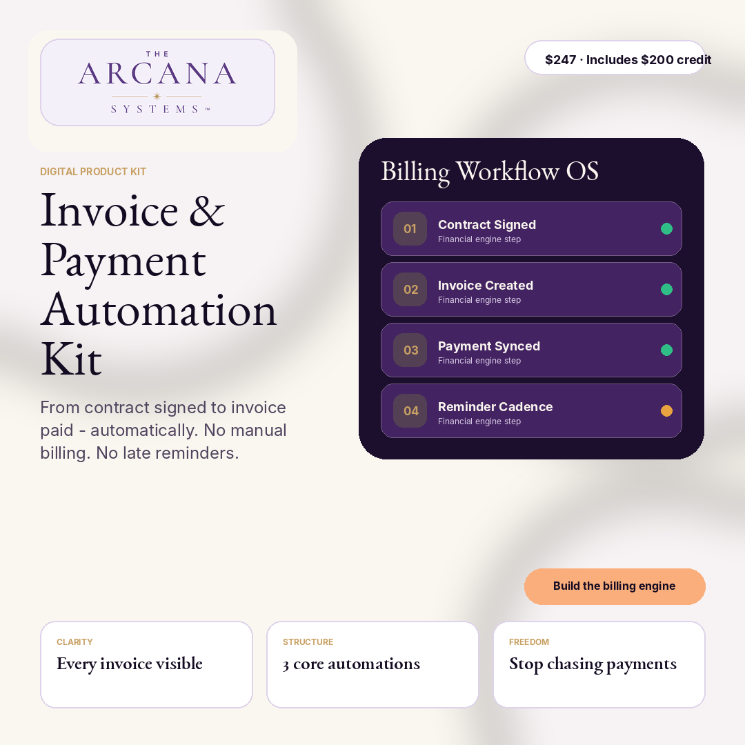 Billing and revenue operations buildout preview